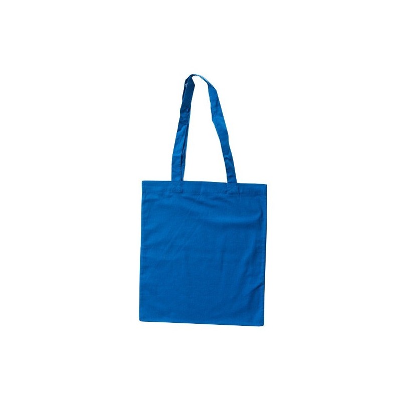Bavlněná taška modrá 140 gr - 38x42 cm