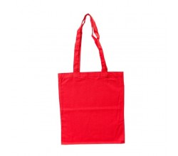 Bavlněná taška červená 140 gr - 38x42 cm