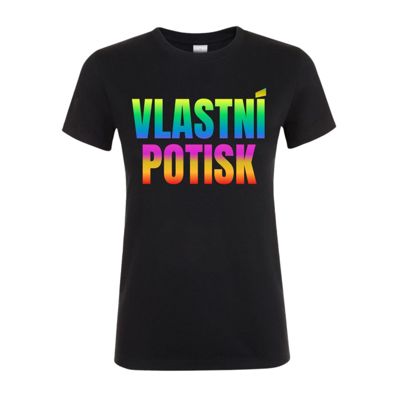 Dámské tričko SOL'S REGENT 150g barevné + POTISK Dámské tričko SOL'S REGENT 150g barevné + POTISK
