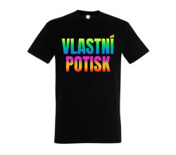 Pánské tričko SOL'S IMPERIAL 190g barevné (unisex) + POTISK