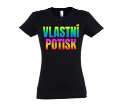 Dámské tričko SOL'S IMPERIAL 190g barevné + POTISK
