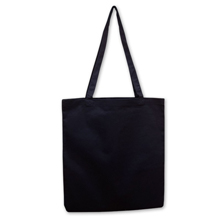 černá bavlněná taška