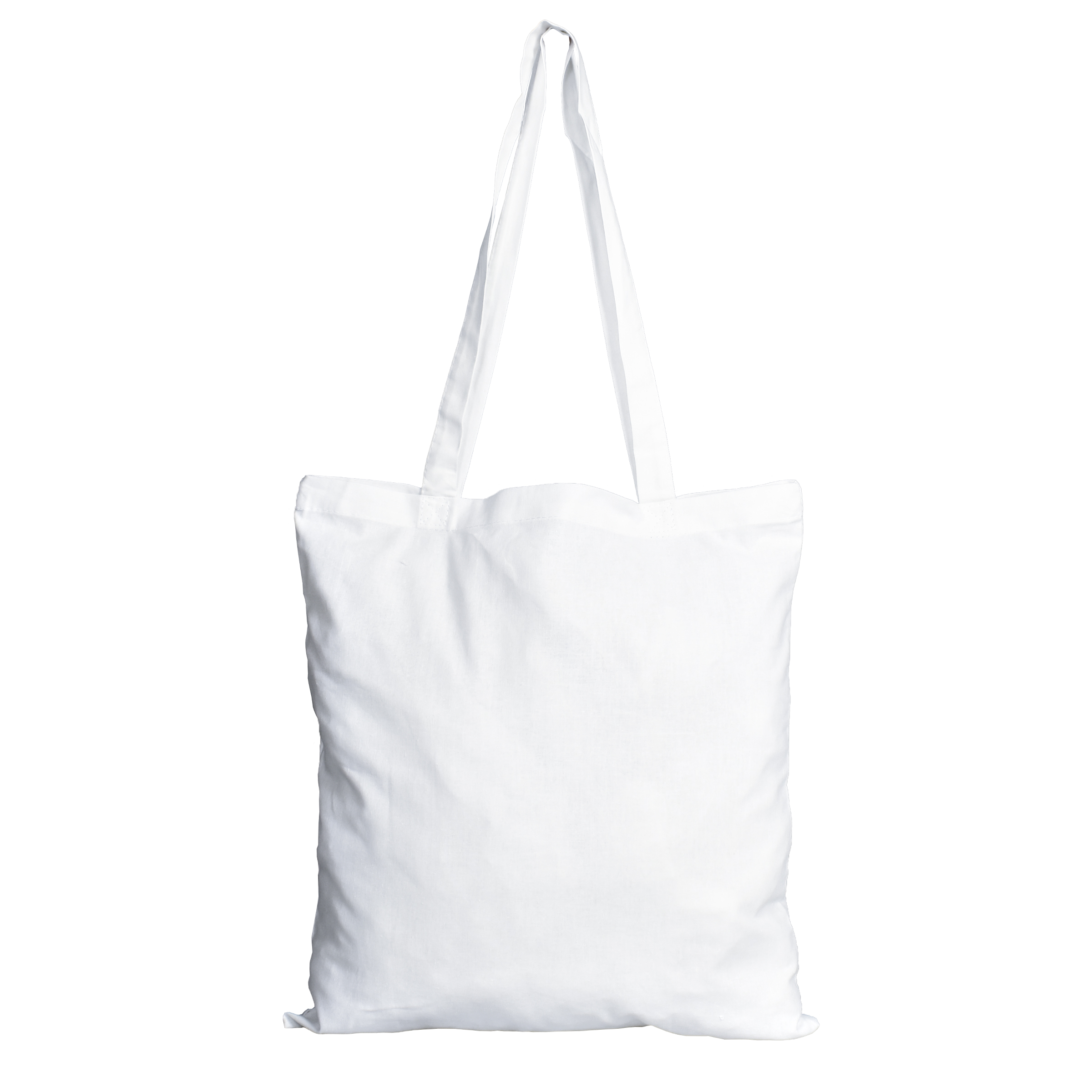 bílá bavlněná taška