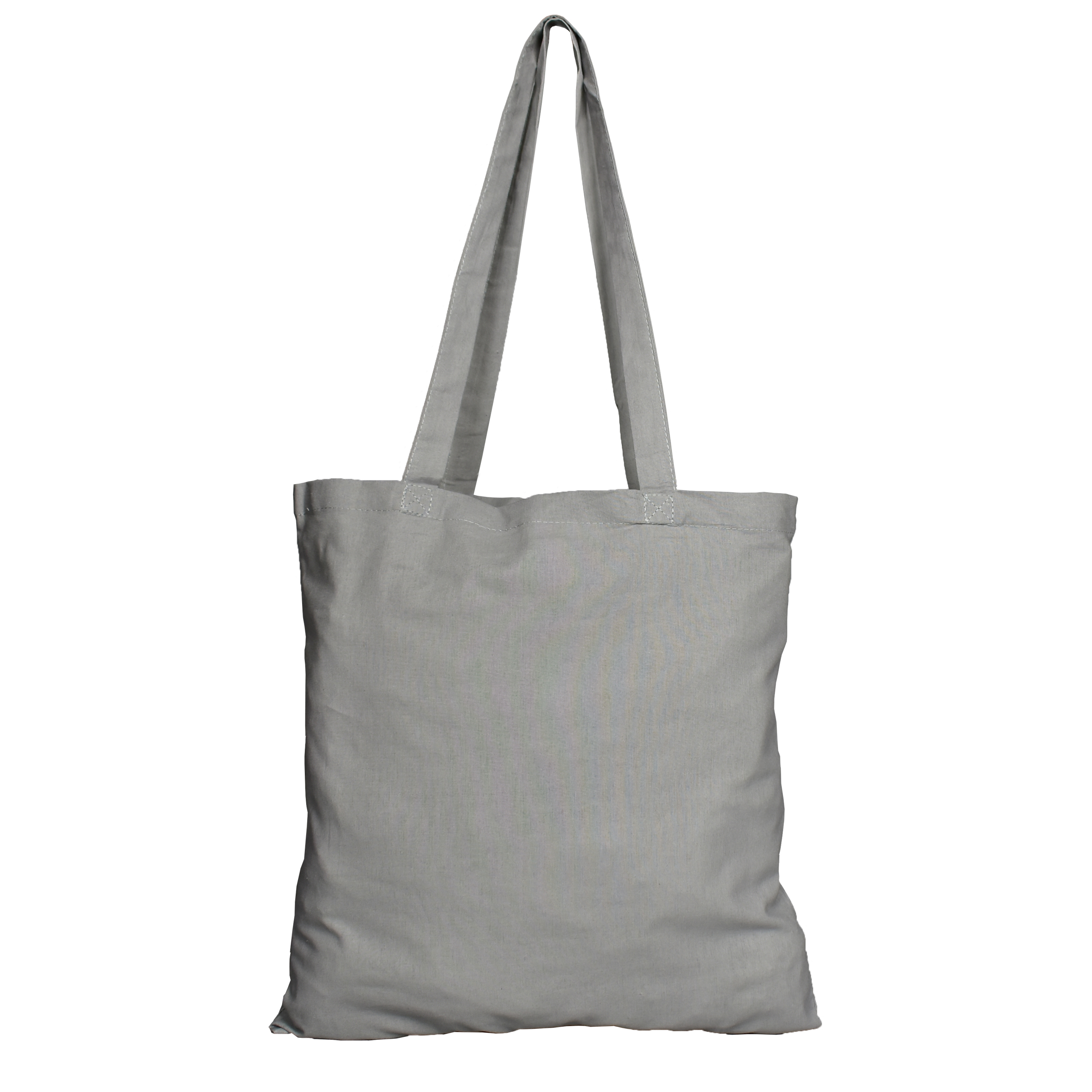 šedivá bavlněná taška