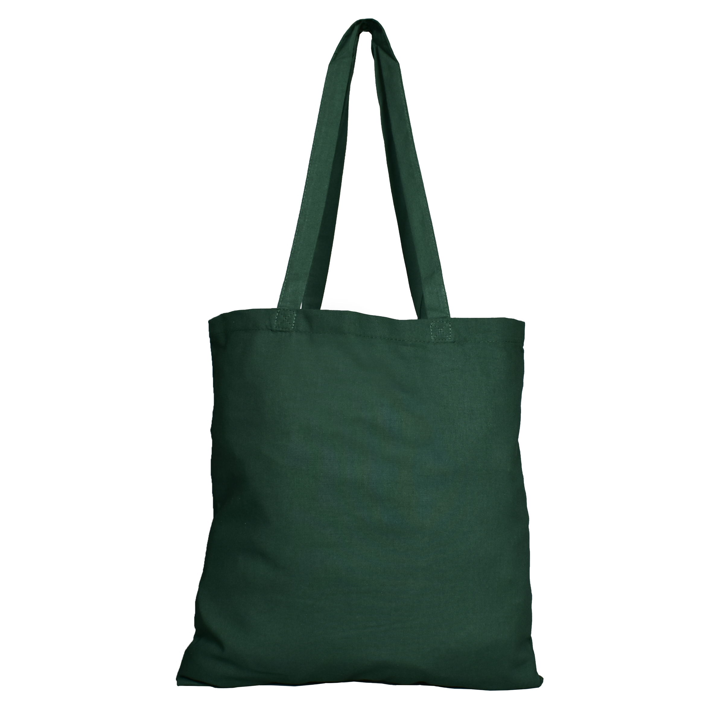 zelená bavlněná taška