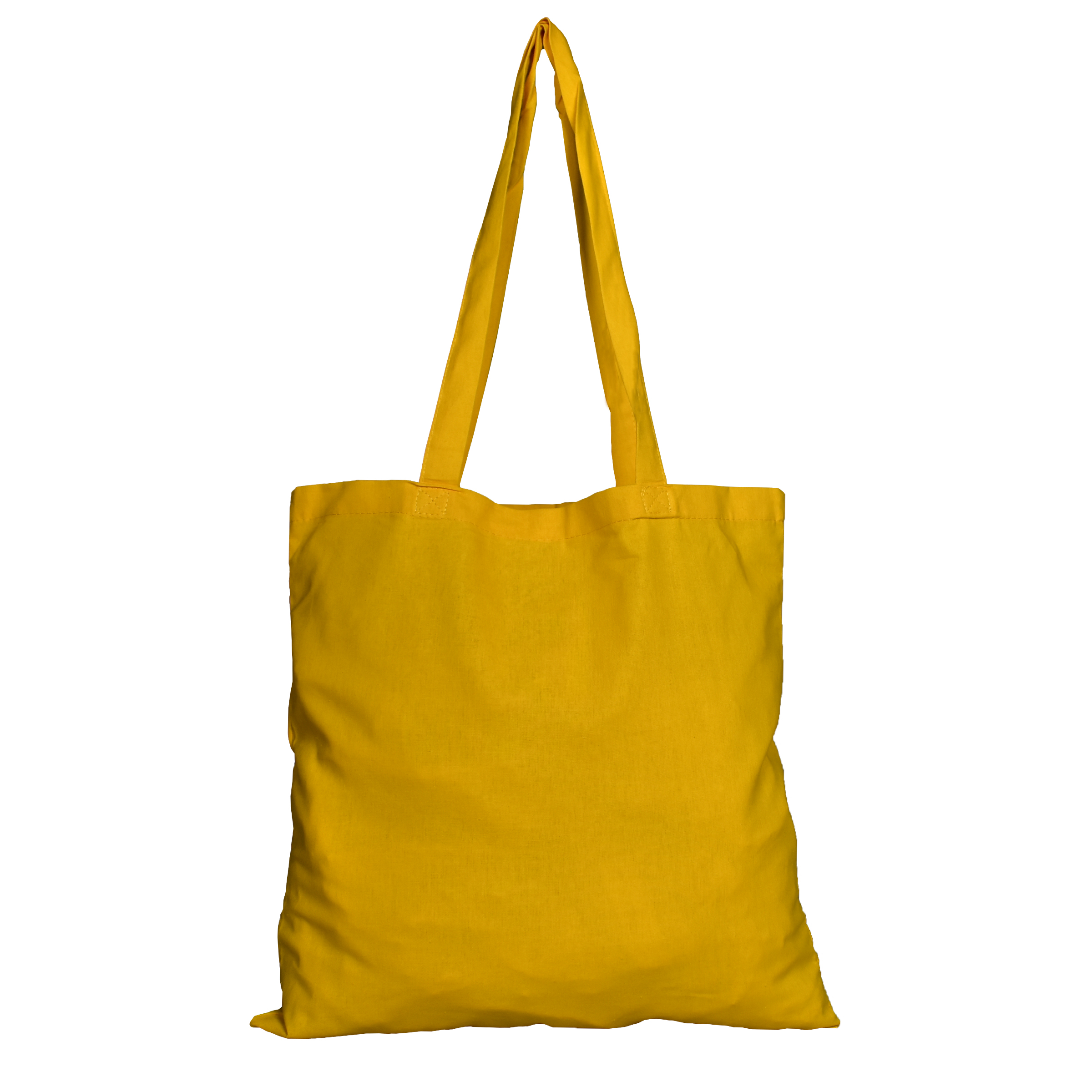 žlutá bavlněná taška